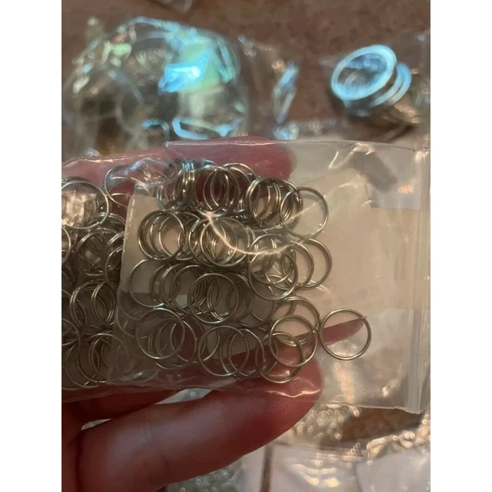 Jewelry Craft art supplies Silver Gold keychains earrings